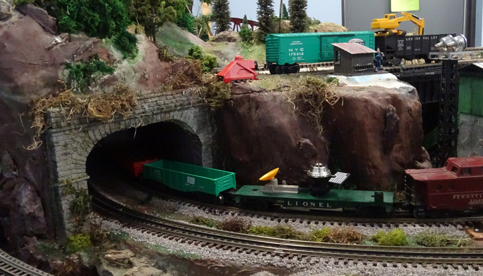 Neuse River Valley Model Railroad Club Tunnel